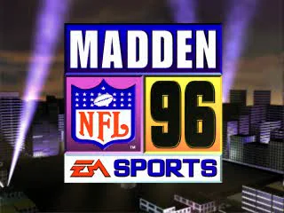 Madden NFL 96 box art