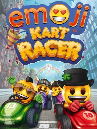 Emoji Kart Racer box art