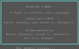 Missing Links box art