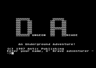 Dungeon Arcade box art
