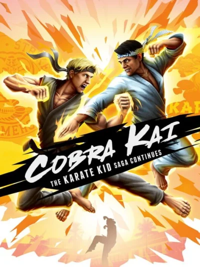 Cobra Kai: The Karate Kid Saga Continues box art