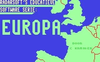 Topografie Europa box art