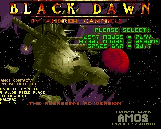 Black Dawn box art