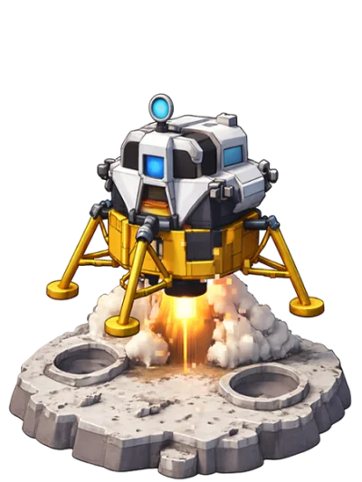Lander box art