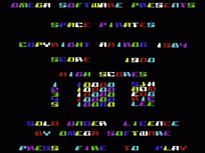 Space Pirate box art