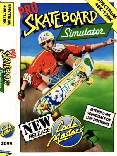 Pro Skateboard Simulator box art