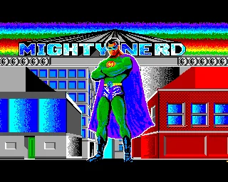 Mighty Nerd Vs The Super Villains box art