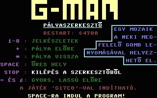 G-man Editor box art
