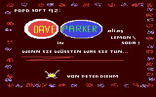 Dave Parker - Wenn Sie Wuessten Was Sie Tun... box art
