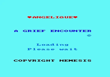 Angelique - A Grief Encounter box art