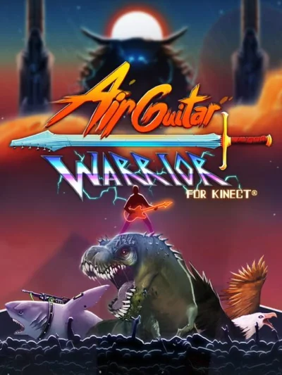 Air Guitar Warrior for Kinect box art