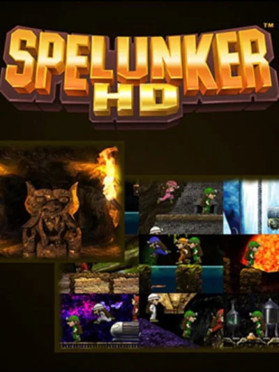 Spelunker HD box art