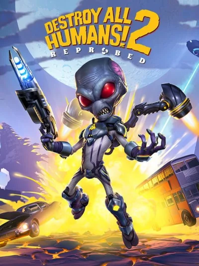 Destroy All Humans! 2: Reprobed box art