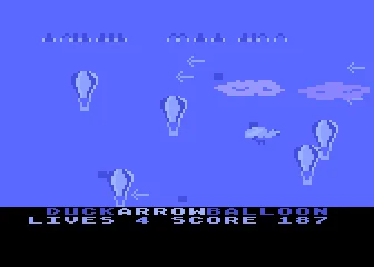 Duck, Arrow, Balloon box art