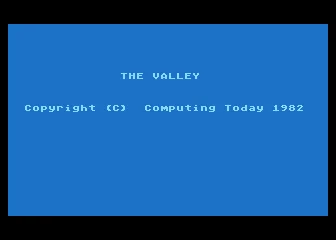 Valley, The box art