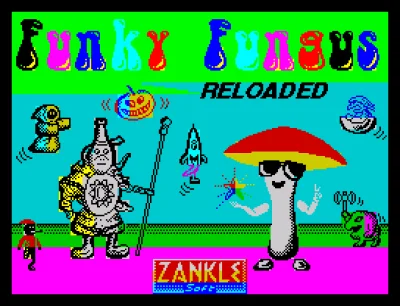 Funky Fungus Reloaded box art