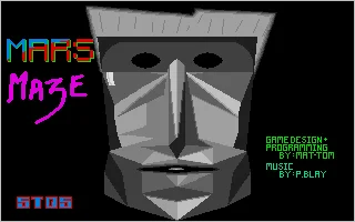 Mars Maze box art