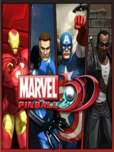 Marvel Pinball 3D box art