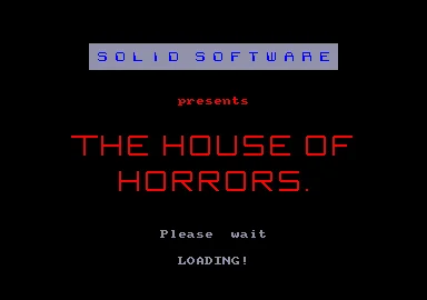 House Of Horrors, The box art