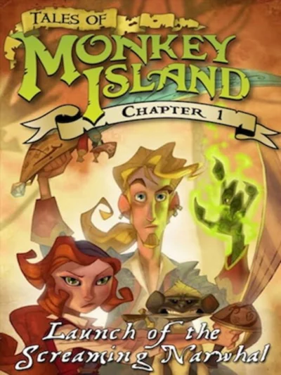 Tales of Monkey Island: Chapter 1 - Launch of the Screaming Narwhal box art