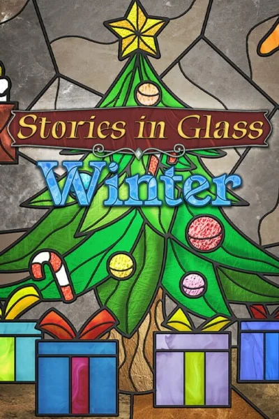 Stories in Glass: Winter box art