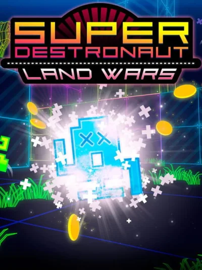 Super Destronaut: Land Wars box art