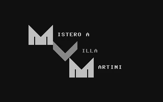 Mistero a Villa Martini box art