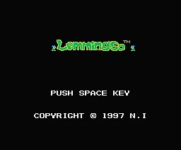 Lemmings box art
