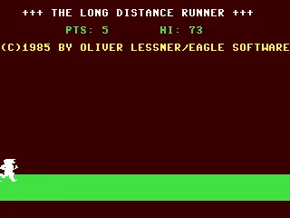 The Long Distance Runner box art