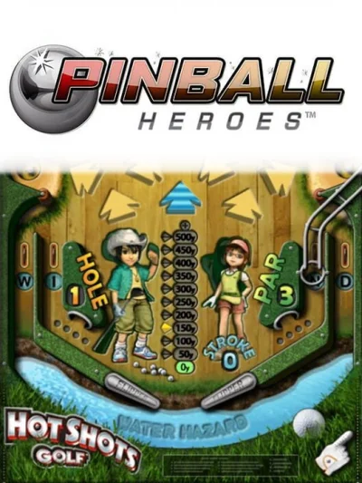Pinball Heroes - Hot Shots Golf box art