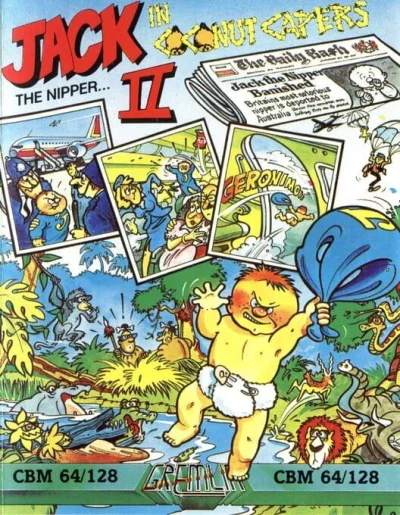 Jack the Nipper II: In Coconut Capers box art