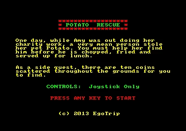 Potato Rescue box art