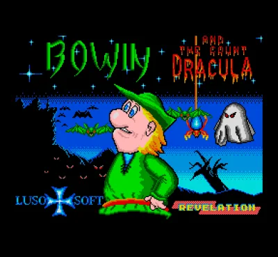 Bowin And The Count Dracula box art