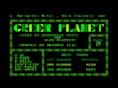 Green Planet box art