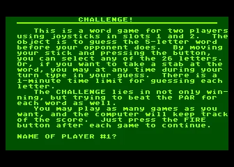 Challenge! box art