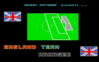 England Team Manager box art