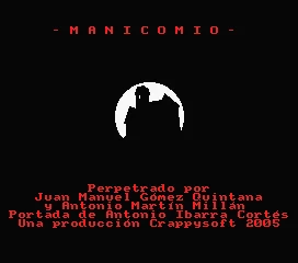 Manicomio box art