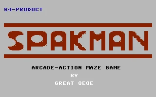 Spakman box art