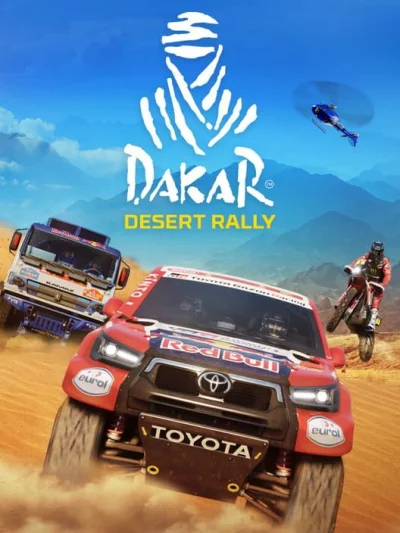 Dakar Desert Rally box art