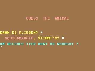 Guess The Animal box art