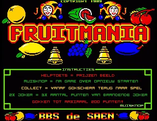 Fruitmania box art