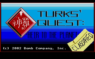 Turks' Quest - Heir To The Planet box art