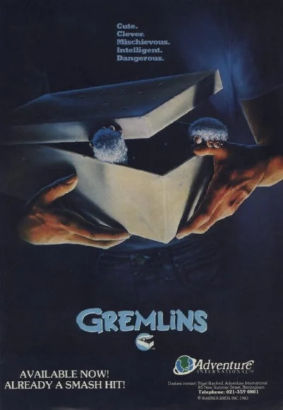 Gremlins: The Adventure box art