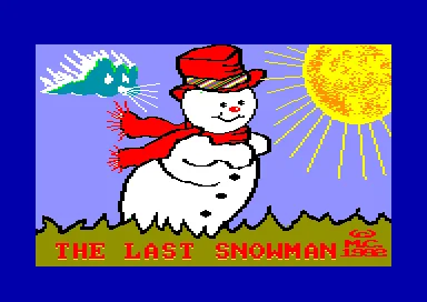 Last Snowman, The box art