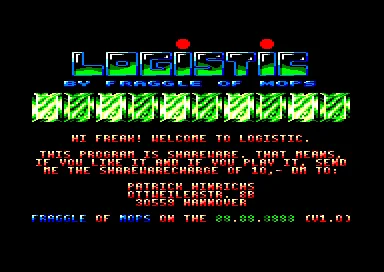 Logistic box art