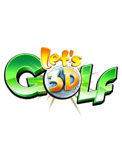 Let's Golf 3D box art