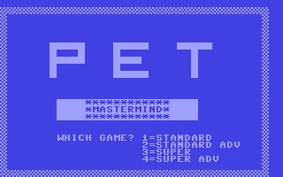 PET Mastermind box art