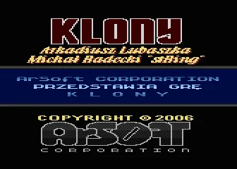 Klony box art