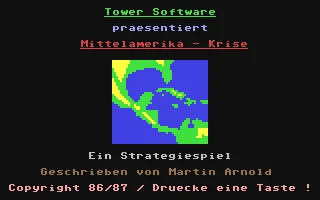 Mittelamerika-Krise box art