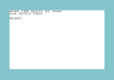ZZZ(notgame):Mini Basic I (cbm Basic V2) box art